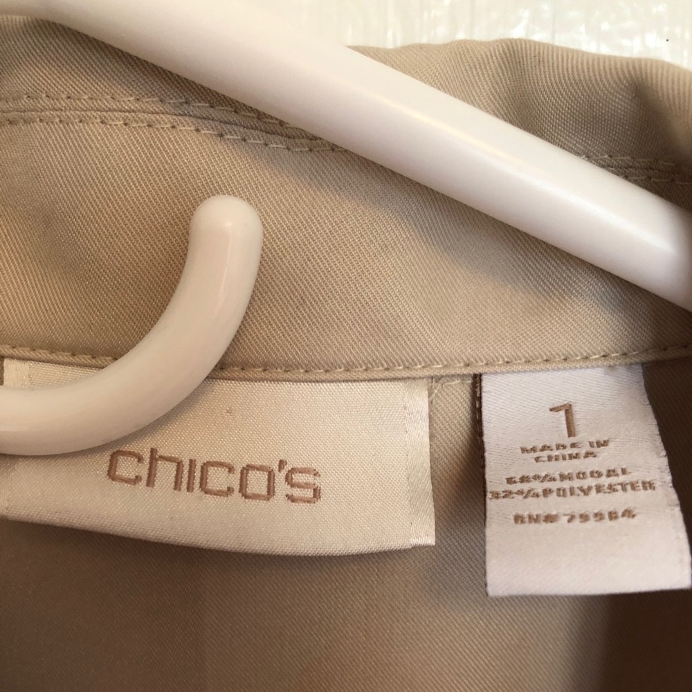 Chico’s Utility Jacket - Picture 3 of 3